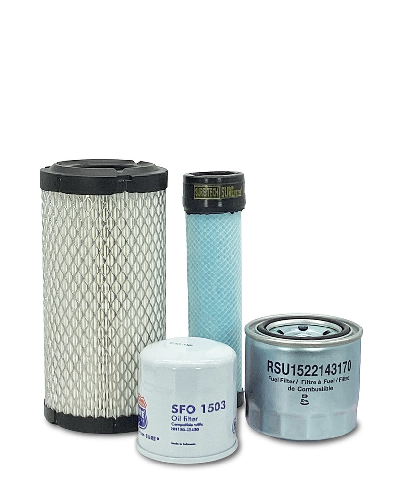 HERO® Maintenance Filter Kit For Kubota SCL1000 Standing Compact Loader