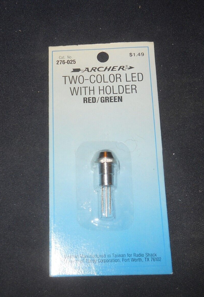 Archer Two-Color LED With Holder Red/Green