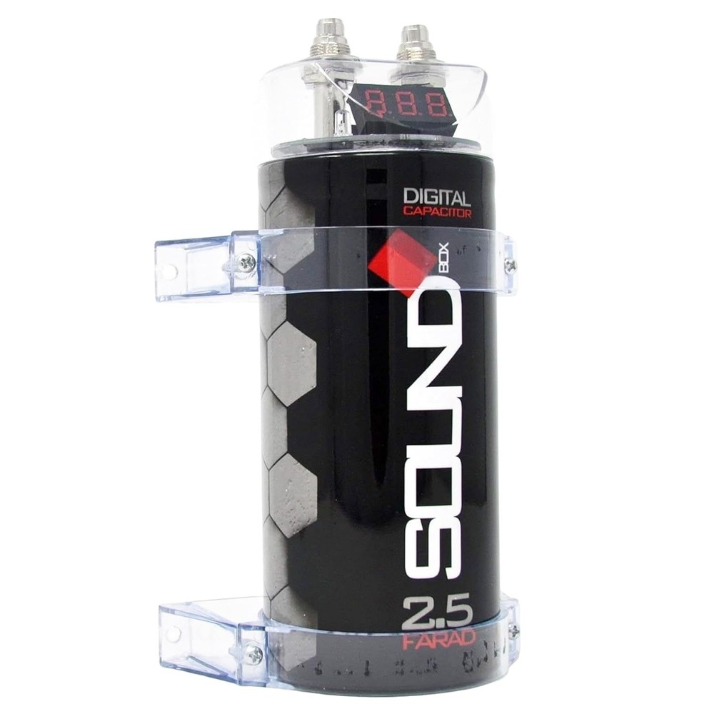 Powerful 4 Gauge Amp Install Kit with 2.5 Farad Capacitor for Peak Performance