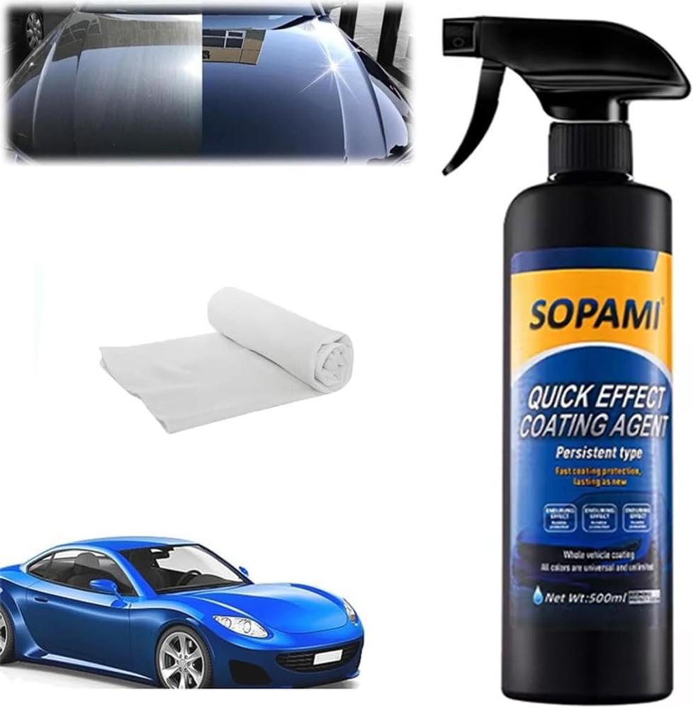 Car Coating Spray Scratch Polish Cleaner