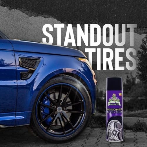 Long-Lasting Tire Shine Spray - Deep Gloss Finish, Waterproof & Easy Application