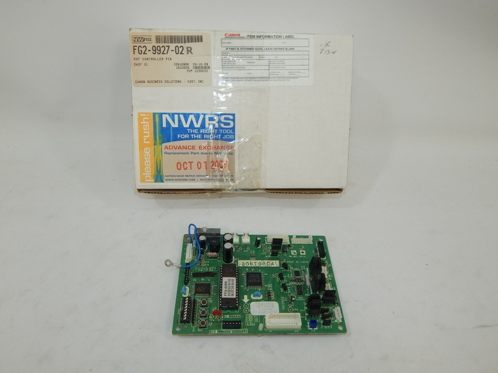 Genuine HP LaserJet FG2-9927-020 Return Document Feeder Controller PCB 8550
