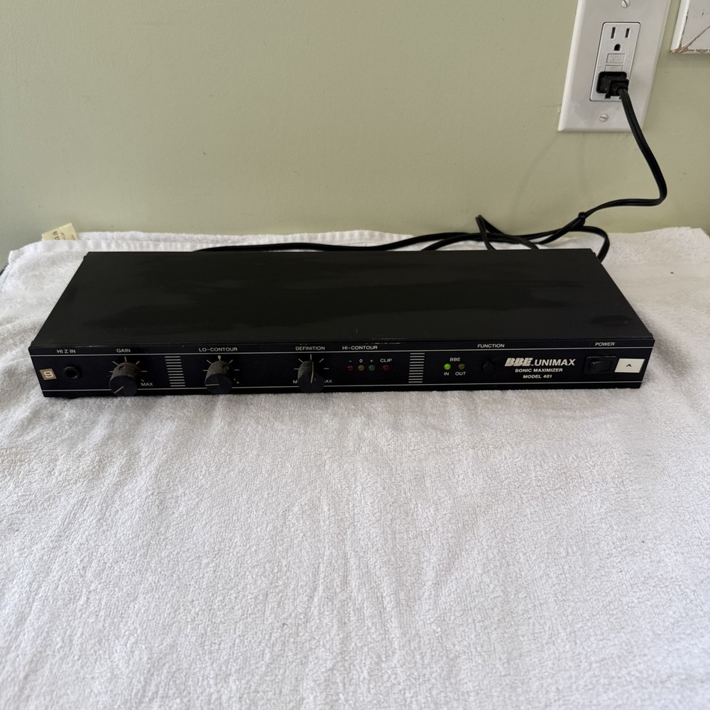 Rare BBE Unimax SONIC MAXIMIZER Model 401