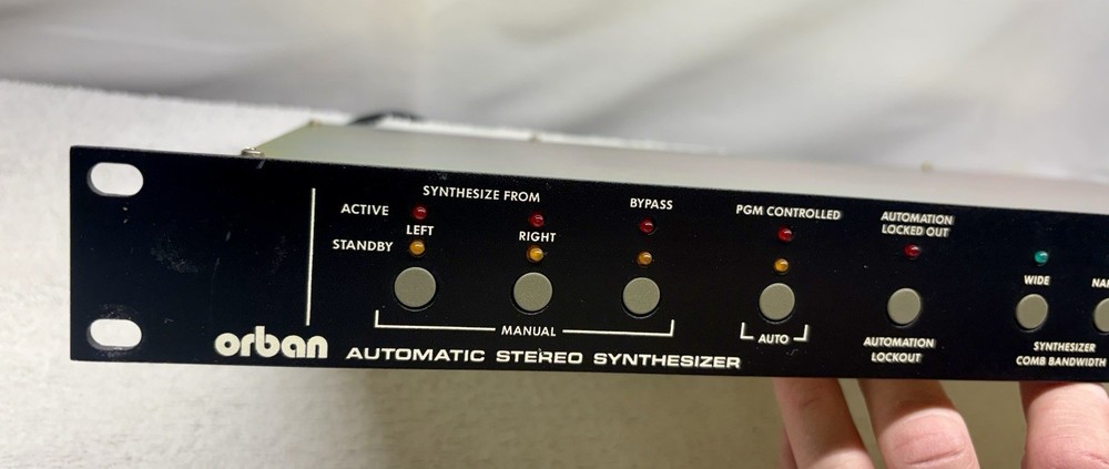 Vintage Orban 275A Automatic Stereo Synthesizer broadcast audio processor