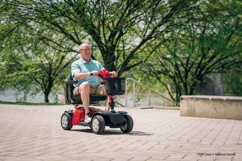 Rascal Conquest 4-Wheel Scooter, Mid-Size & Durable, Easy Disassembly