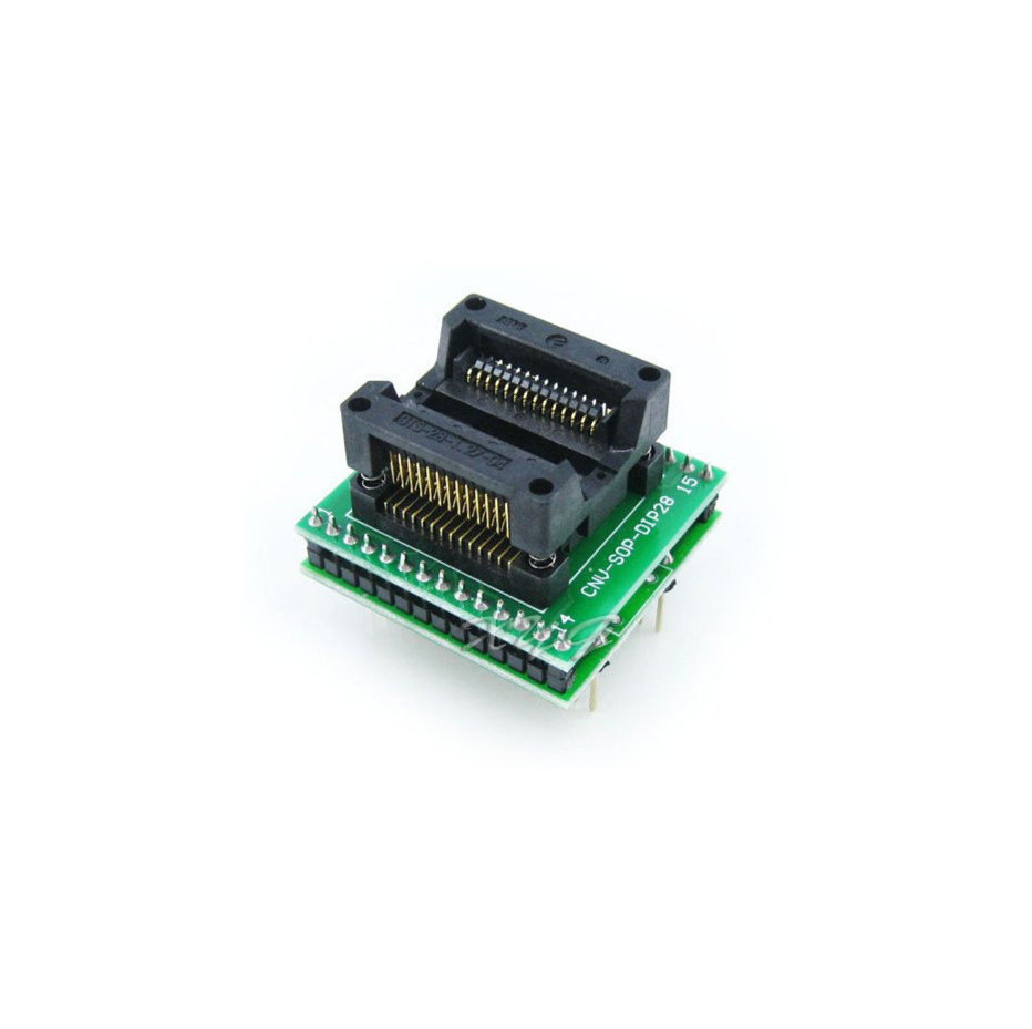 1PCS SO28 SOIC28 SOP28 to DIP28 Programmer adapter Socket Module K85