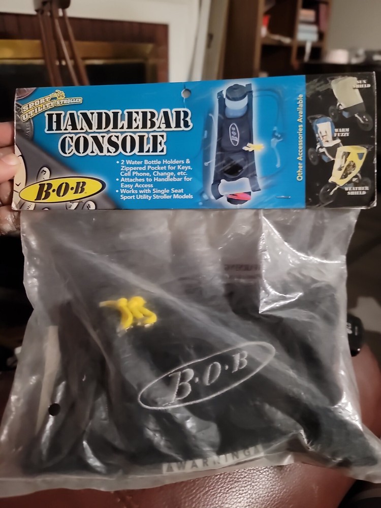 BOB Single Handlebar Console for BOB Single Strollers w/ Tire Pump
