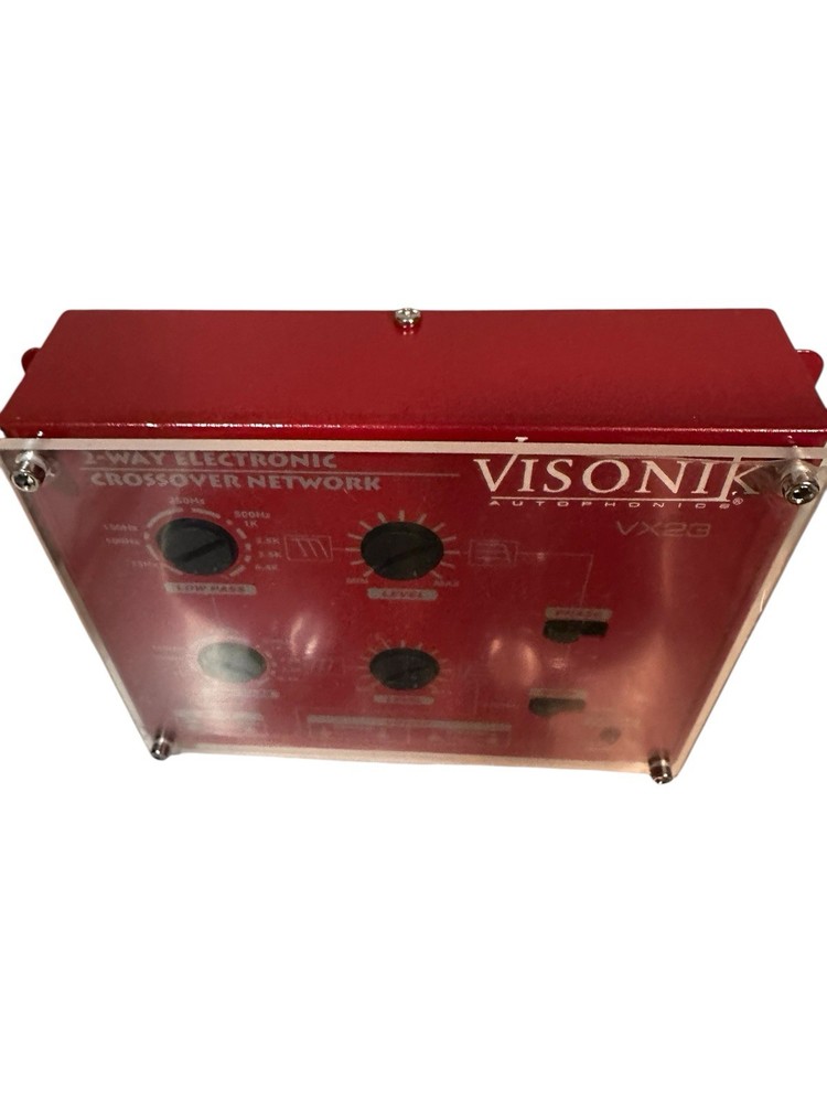 2-Way Electronic Crossover Network Visonik Autophonics VX23