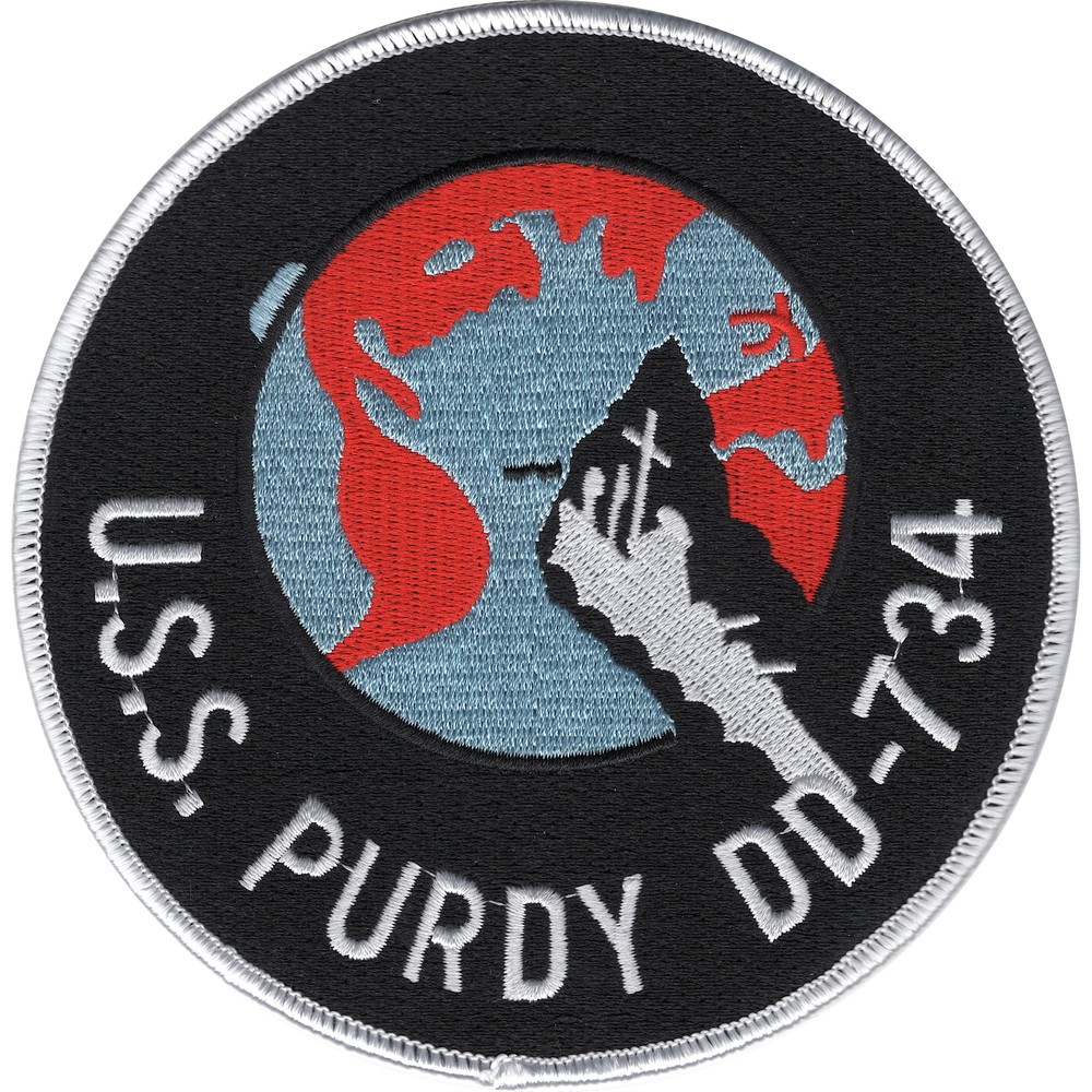 DD-734 USS Purdy Patch