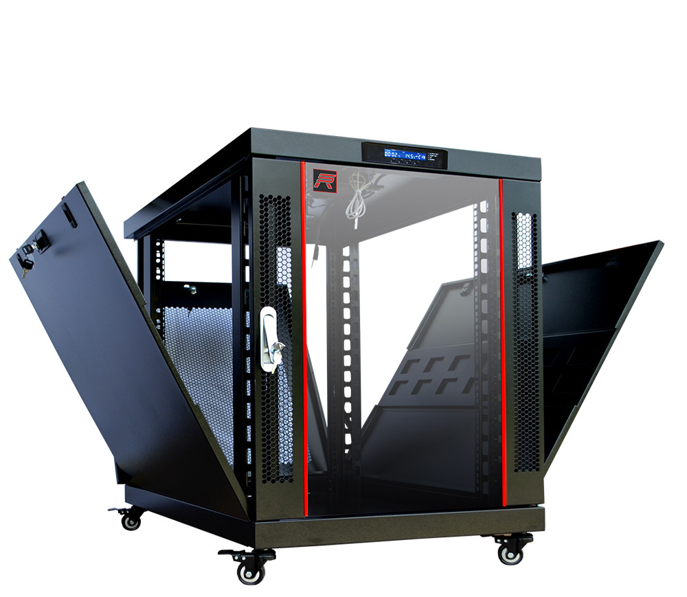 12U Server Rack Cabinet Enclosure Premium Series Sysracks 35" Depth