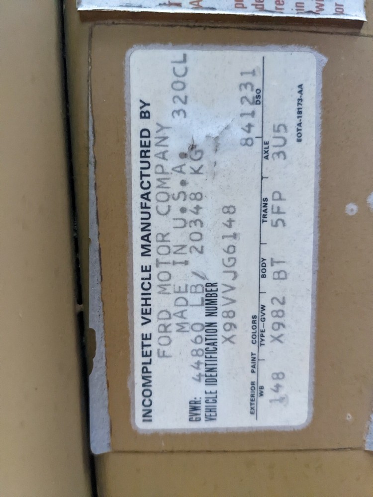 1981 Ford CL9000 Cabover Cab over Cab w/ sleeper