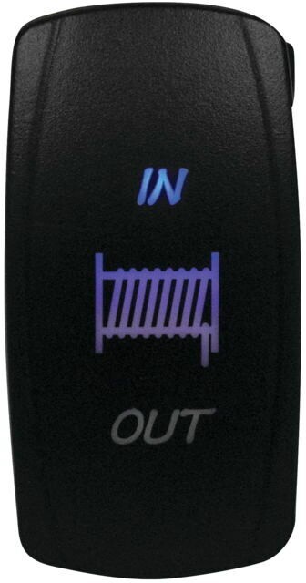 DragonFire Racing 521373 Lighted Blue Winch In/Out Switch
