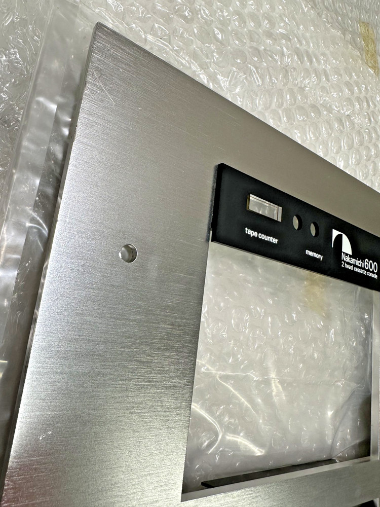 Nakamichi 600 Cassette Deck Face Panel