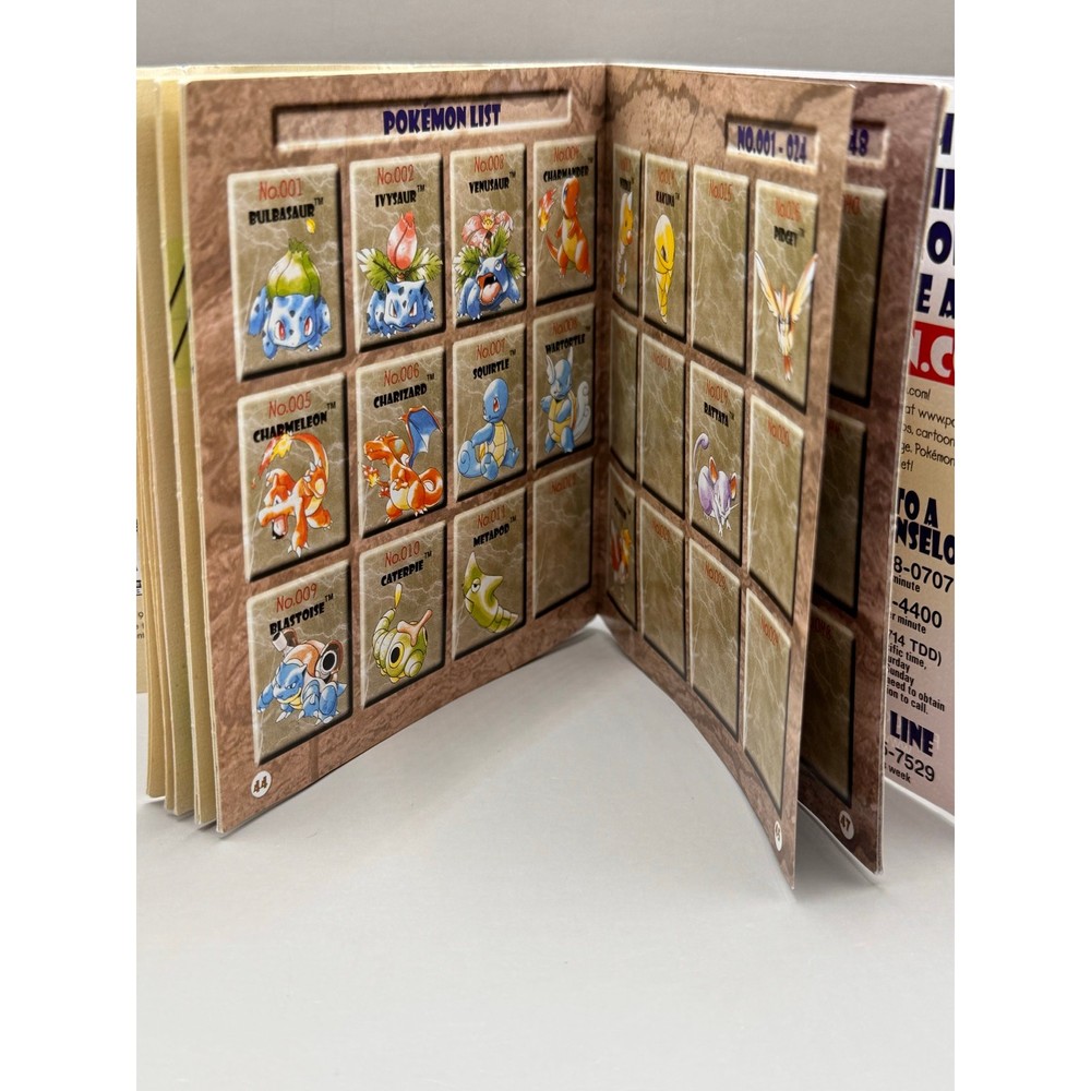 Pokemon Red Manual for Nintendo Gameboy