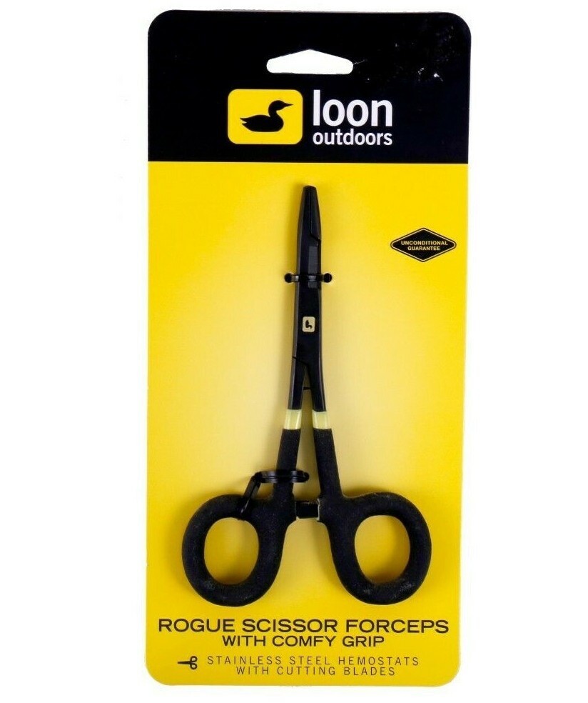 Loon Outdoors Rogue  Scissor Forceps with Comfy Grip