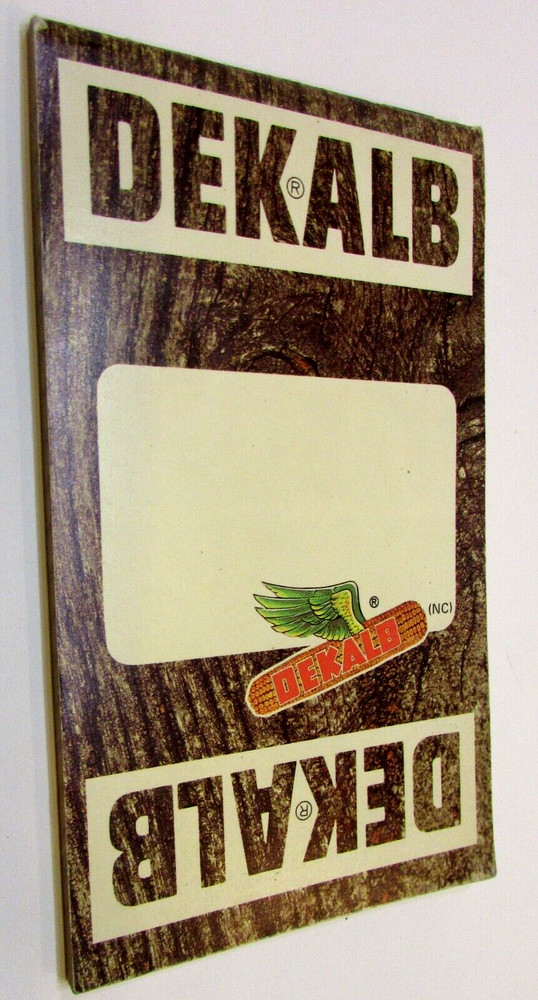 Vintage 1972 Dekalb Farm Corn Seed 3x5 Pocket Notebook