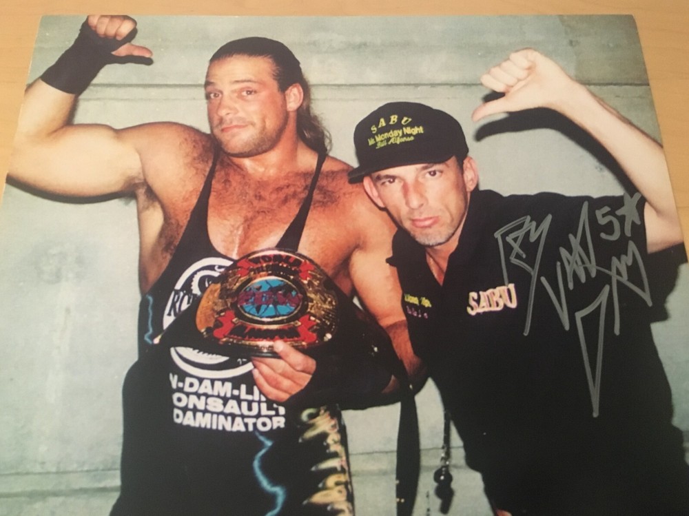 RVD AND BILL THUMBS - HAND SIGNED RVD 8x10