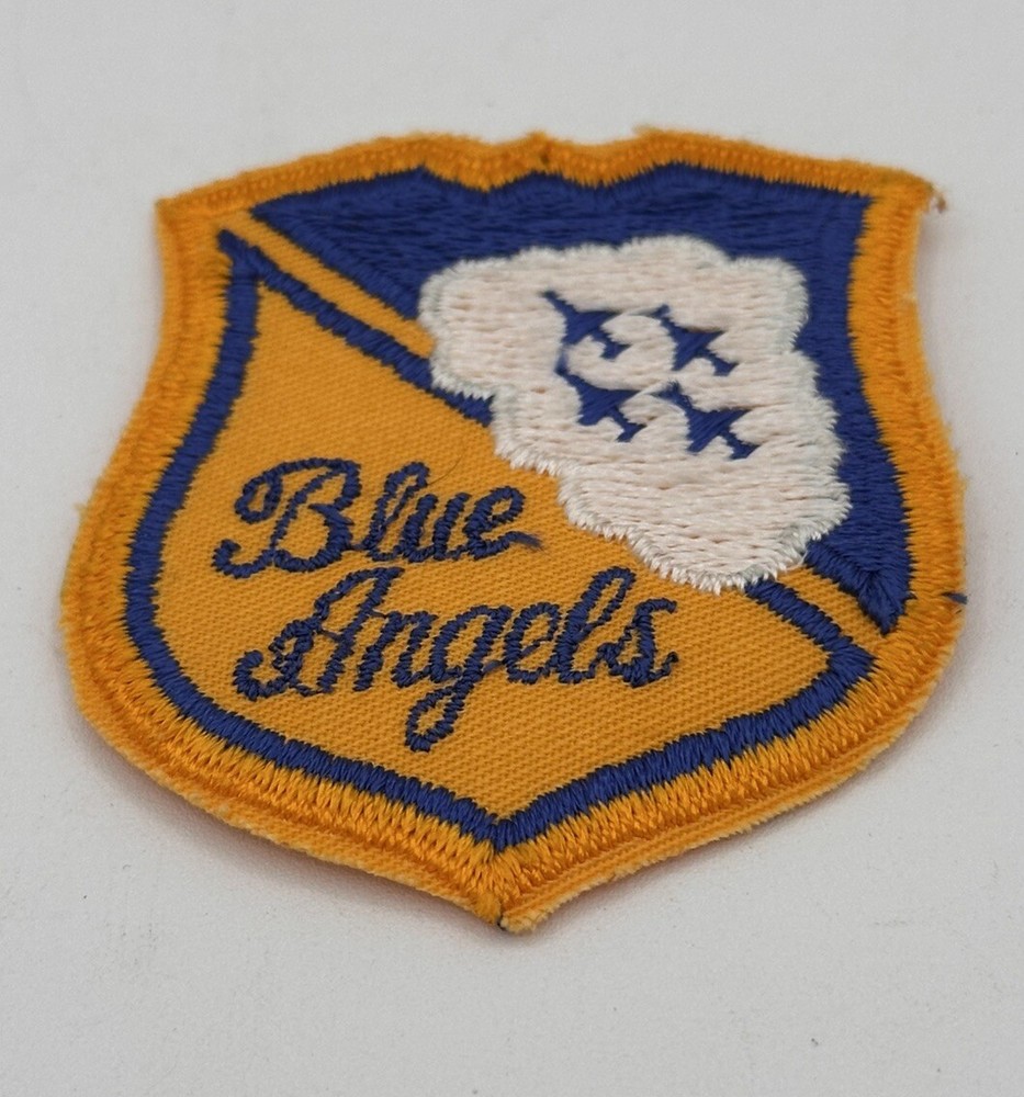Vintage US Navy Blue Angels Flight Aerobatic Squadron Patch