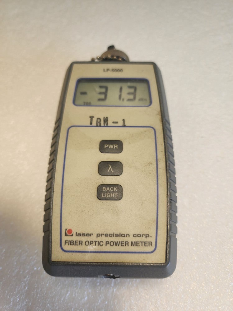 Laser Precision LP-5000 Fiber Optic Power Meter Unit #2