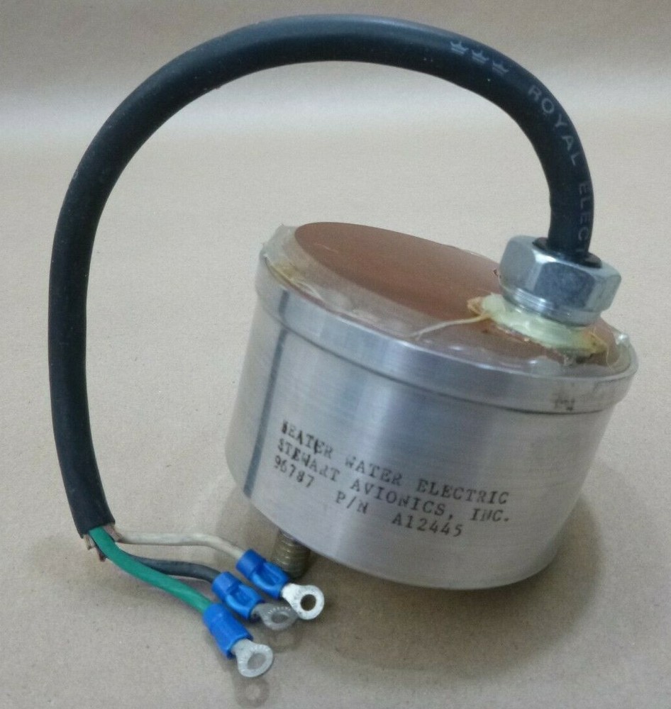STEWART AVIONICS A12445 ELECTRIC WATER HEATER , 4410-00-442-6881