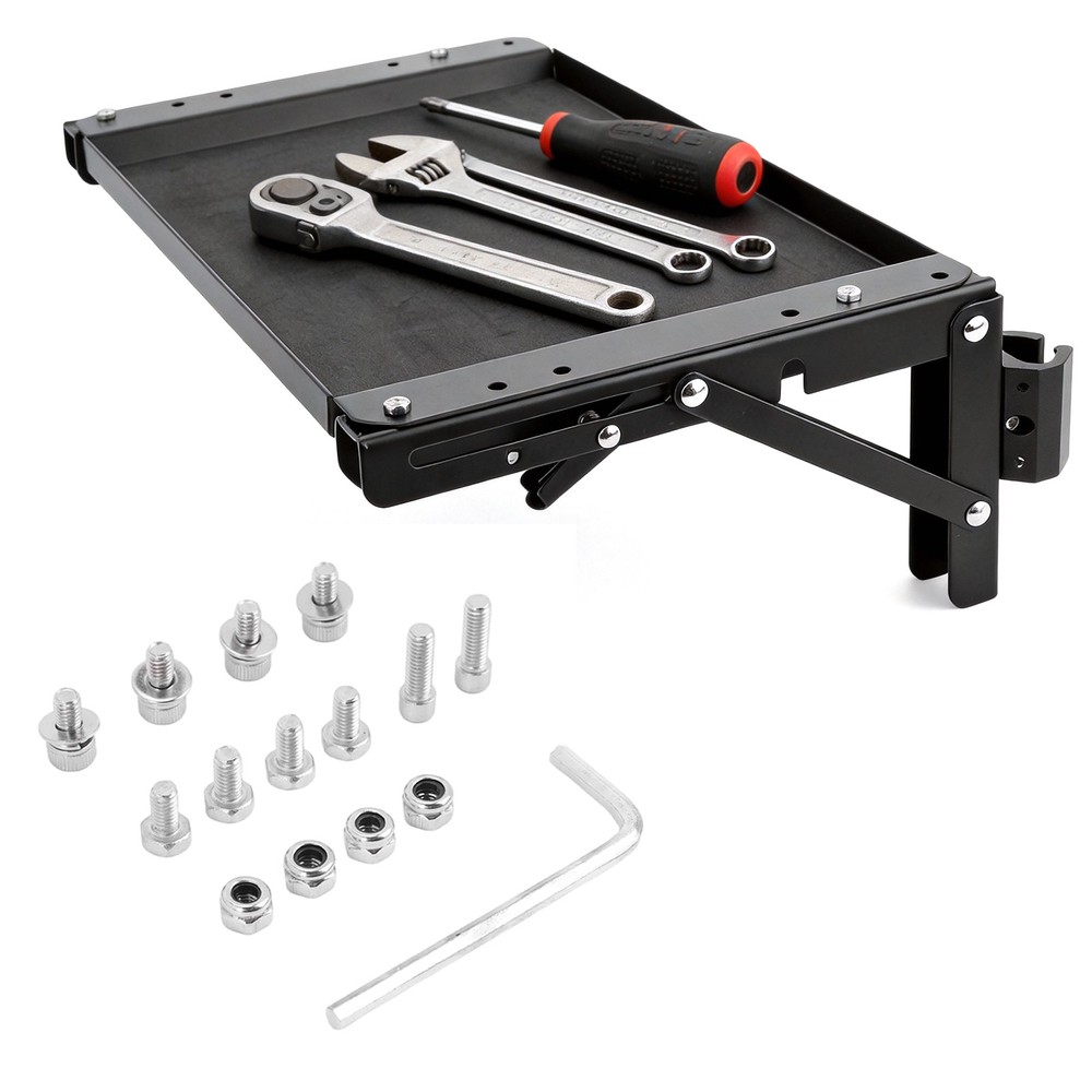 Folding Magnetic Table Compatible with M ilwaukee Packout Tool Box Accessories