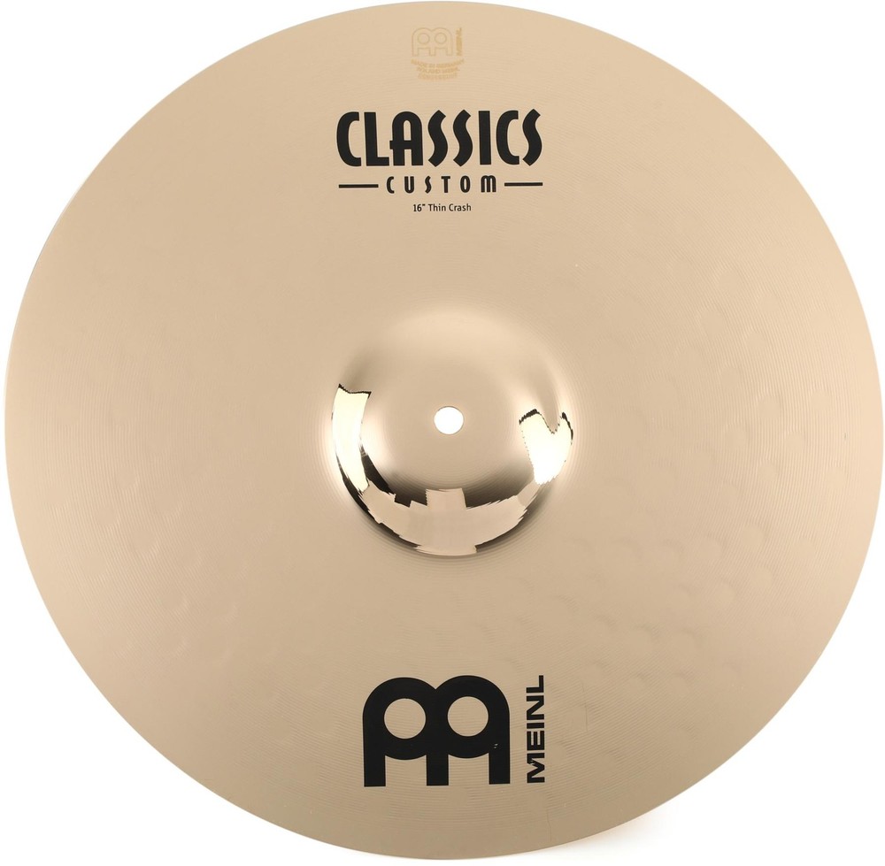 Meinl Cymbals Classics Custom Brilliant Thin Crash - 16-inch