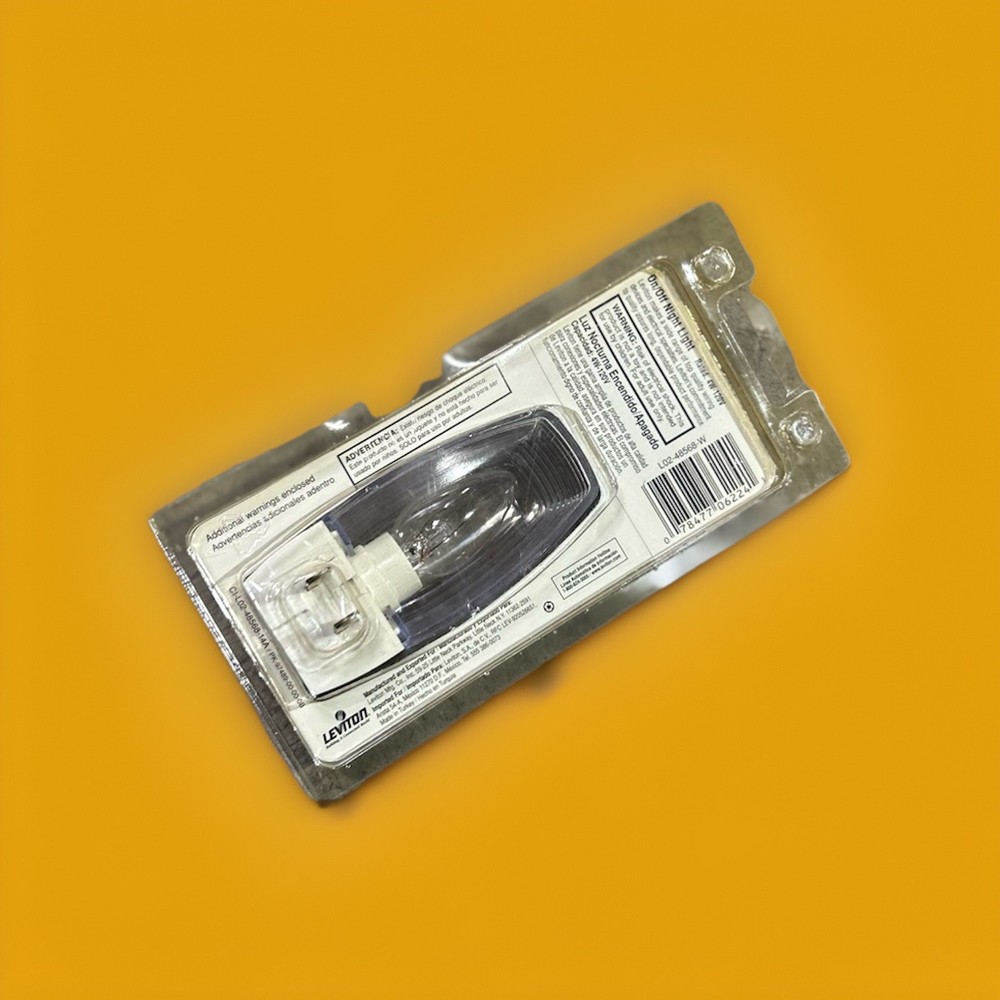 🔥Leviton 48568-W Automatic On/Off Night Light ~ 9 Units