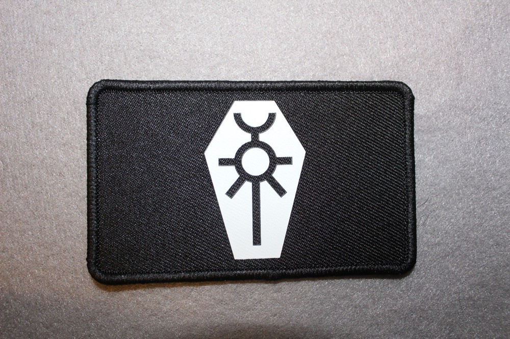 Warhammer 40K Necrons Patch - Hook & Loop