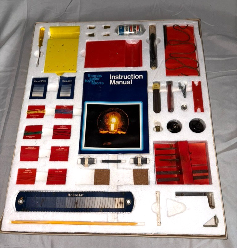 Vintage Thomas Salter Science Kit- Electrical Lab 2