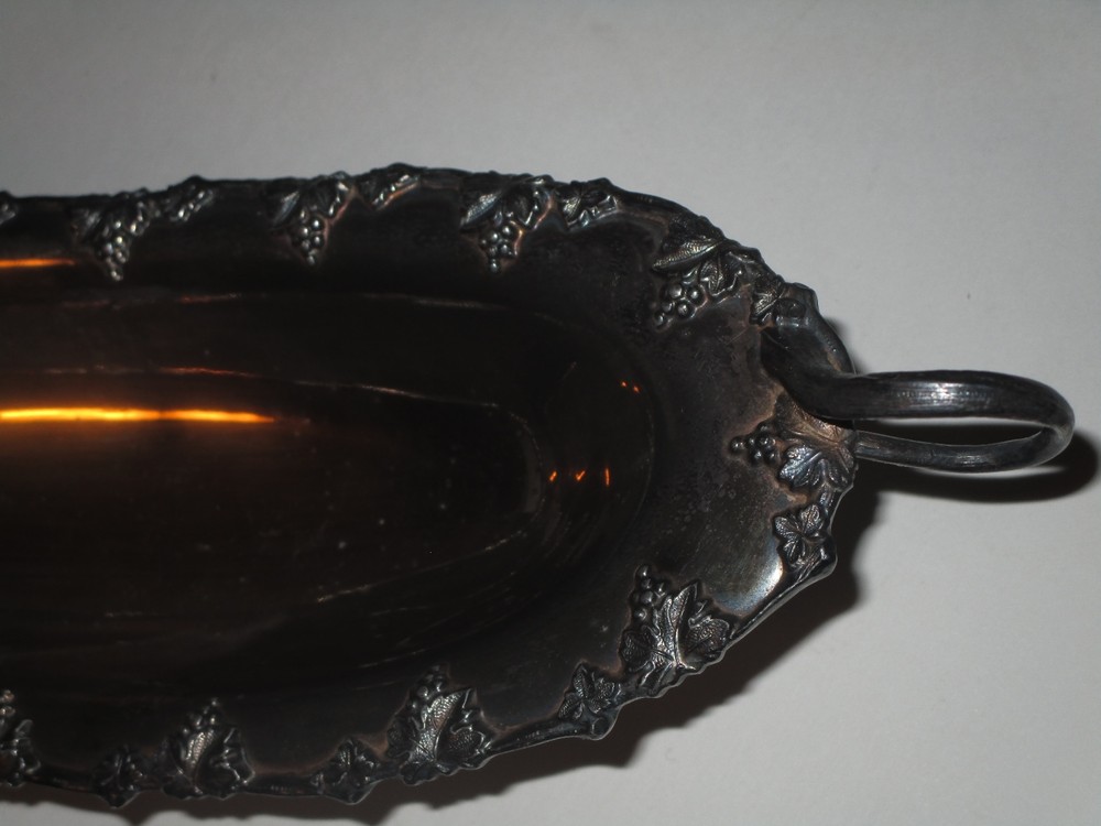 Sheffield Silver on Copper #434 Footed Serving Dish
