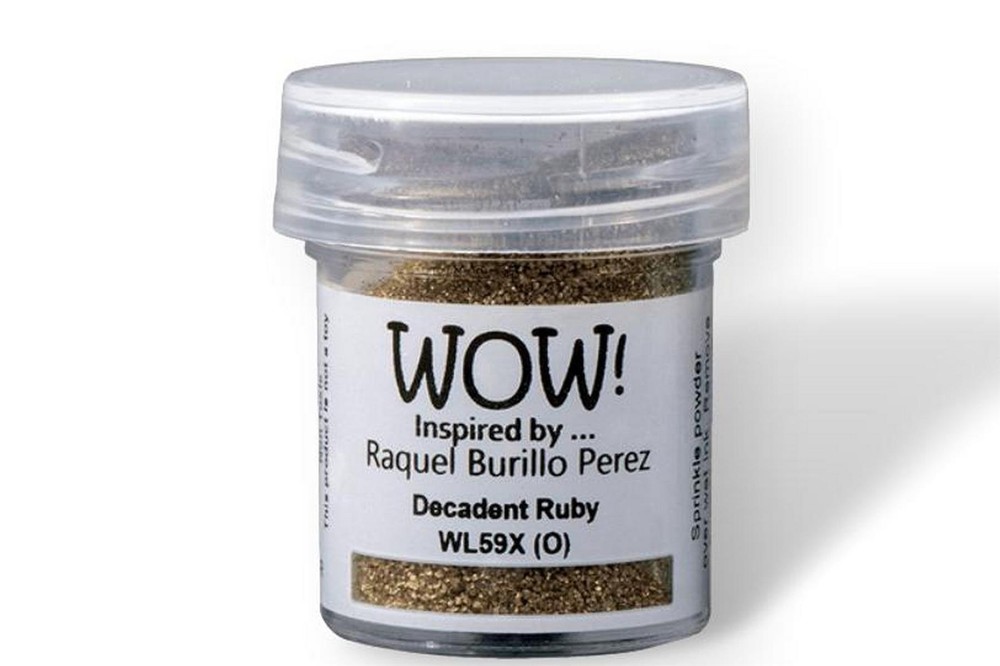 Wow! Glitter Embossing Glitter 15ml |  DECADENT RUBY