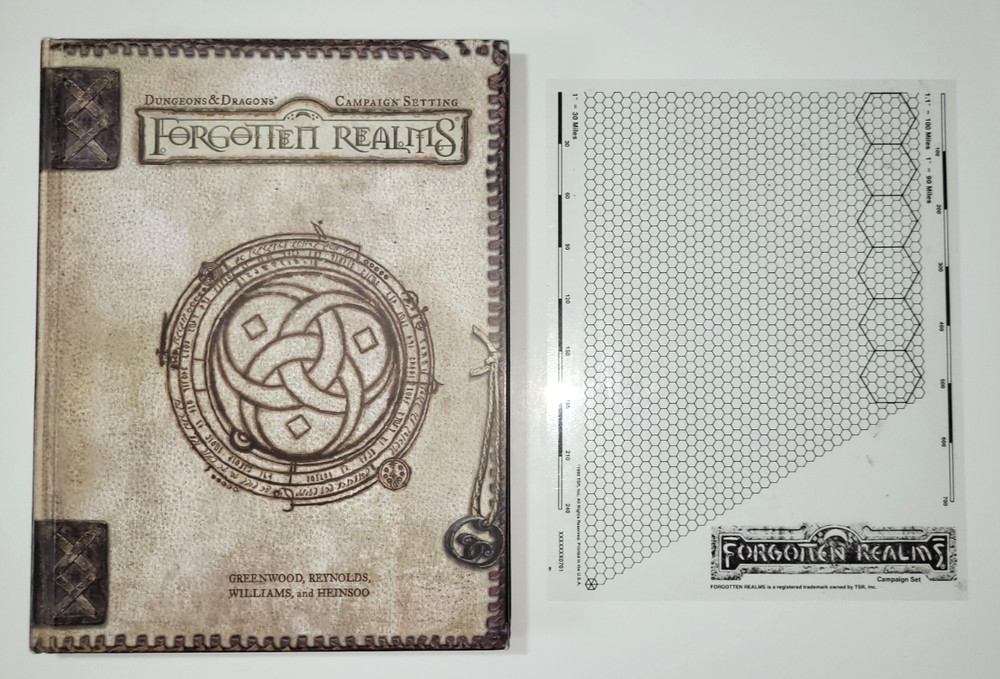 Dungeons & Dragons: Forgotten Realms Campaign Setting Hardcover 2001