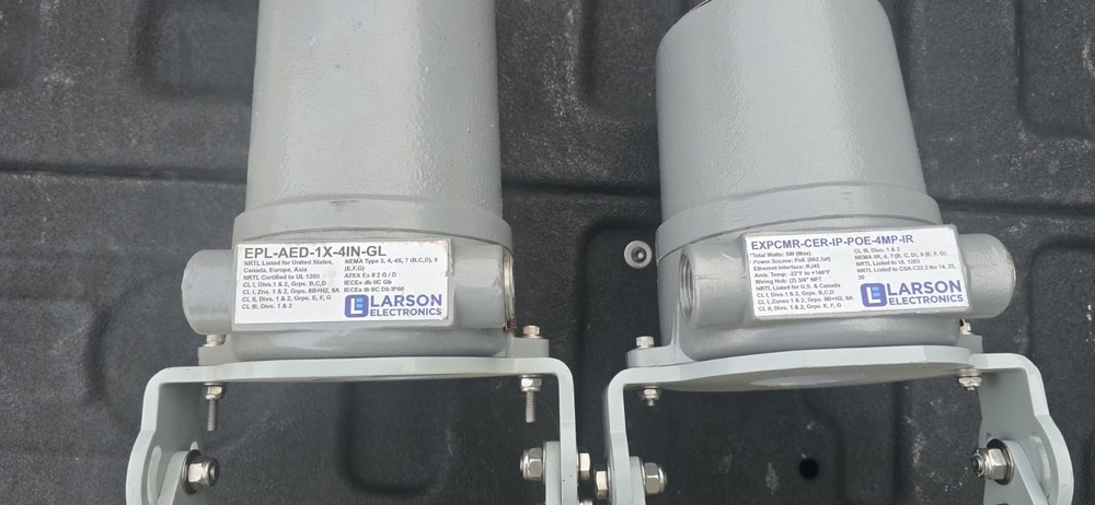 Killark Larson Explosion Proof Container Camera For Extraction 4mp 20fps IP66