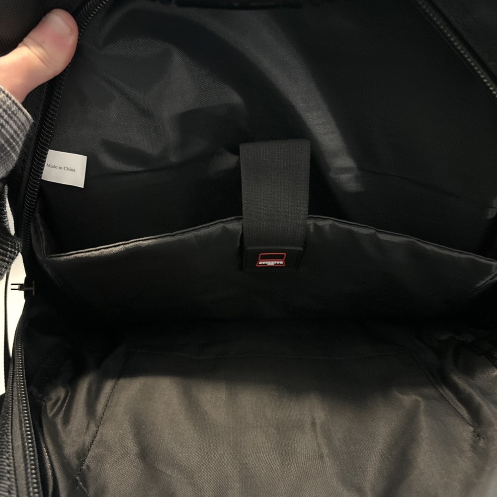 Large Black Tactical Backpack Many Compartments & Holds Laptop