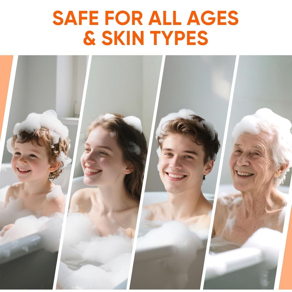 RYH 2 PCS Persimmon Soap Bar for Body Odor Control–Deodorizing & Eliminating B
