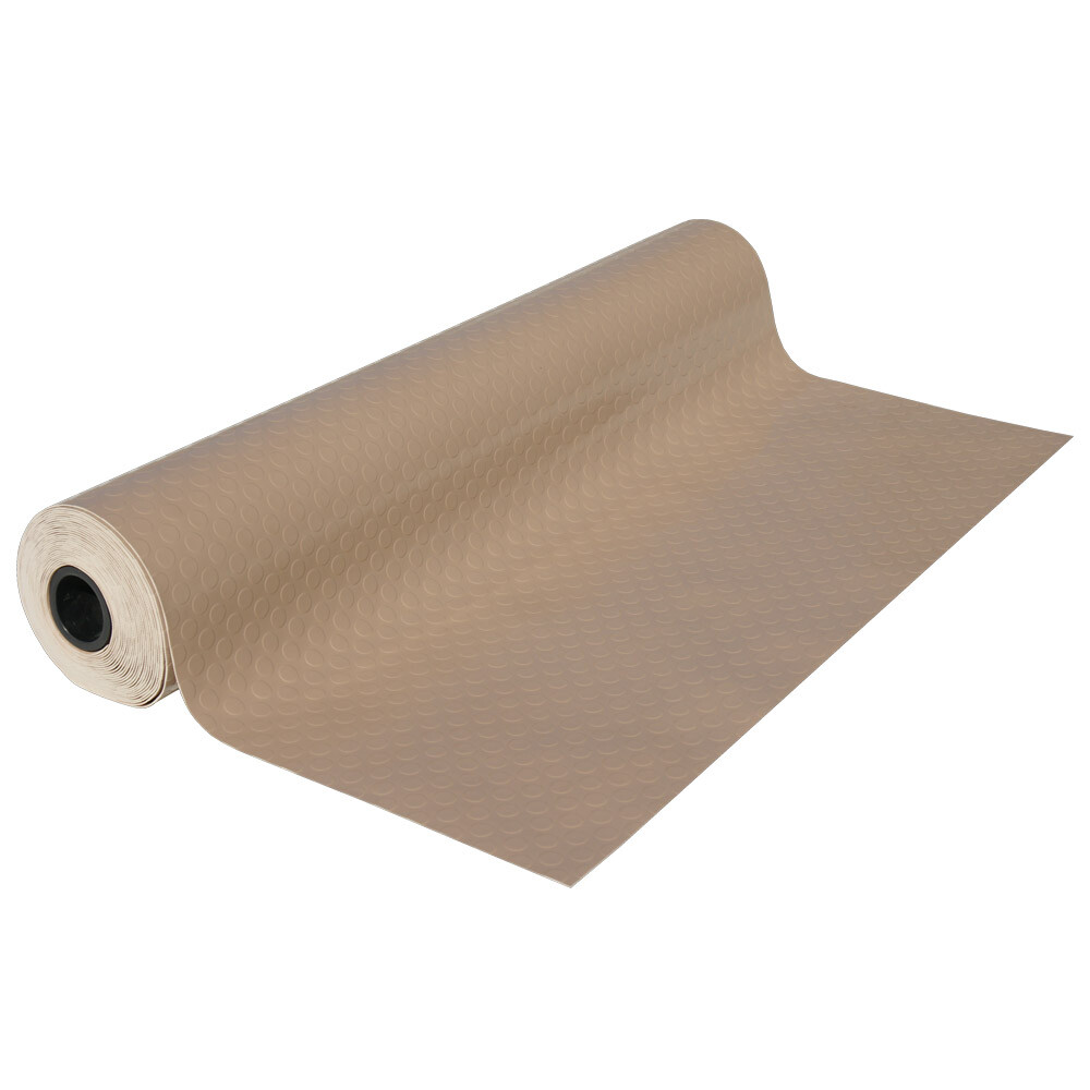 Rubber-Cal "Coin-Grip Metallic" PVC Flooring