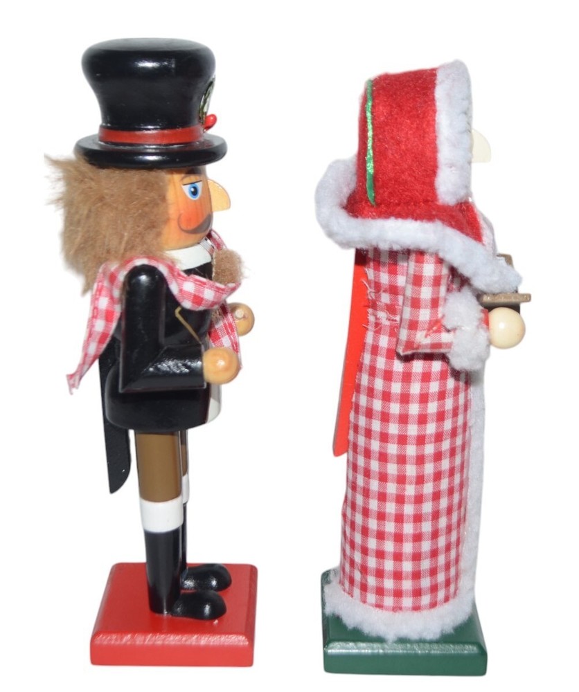Nutcracker Collection Caroler Lady Man Limited Edition 2007 Set of 2 Christmas