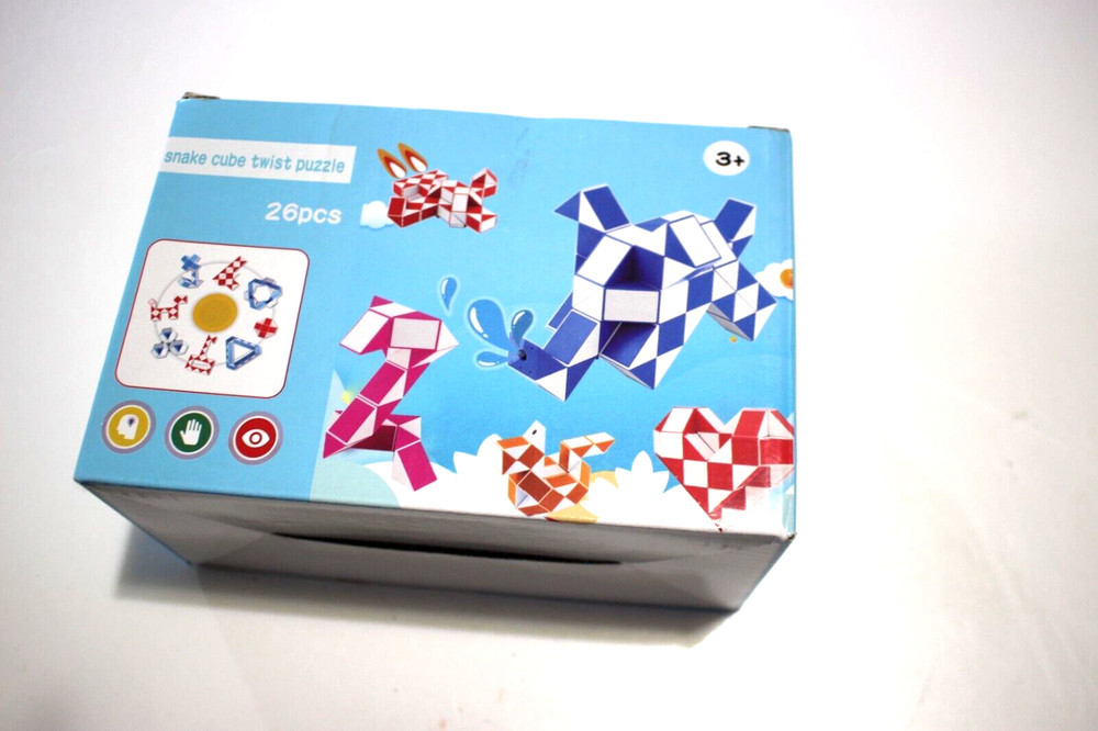SNAKE CUBE TWIST PUZZLE 26 PCS MODEL: 267 AGE 3+