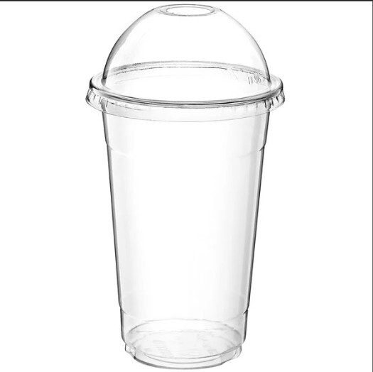 16oz Disposable Plastic Cups With Lids