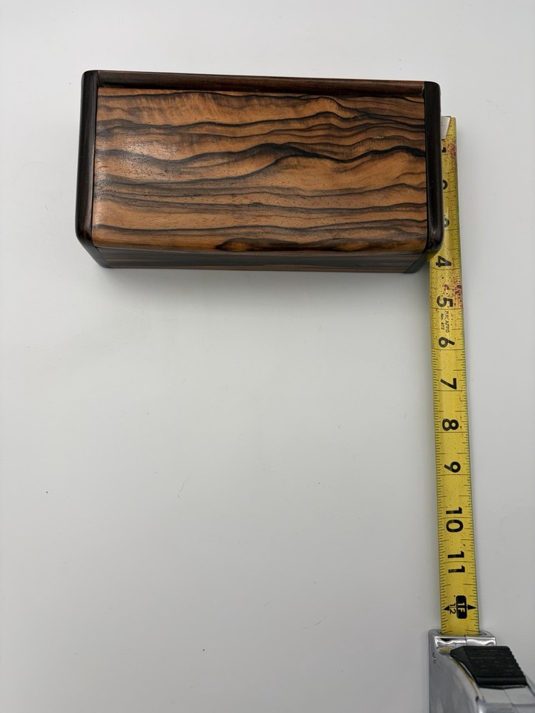 Rosewood Rectangular Stash Box Trinket Box