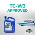 2 Cycle Outboard Engine Oil, 1 Gallon