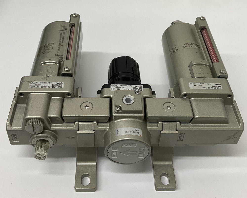 SMC AC41-N04D-8Z-X221 Filter, Regulator and Lubricator Module