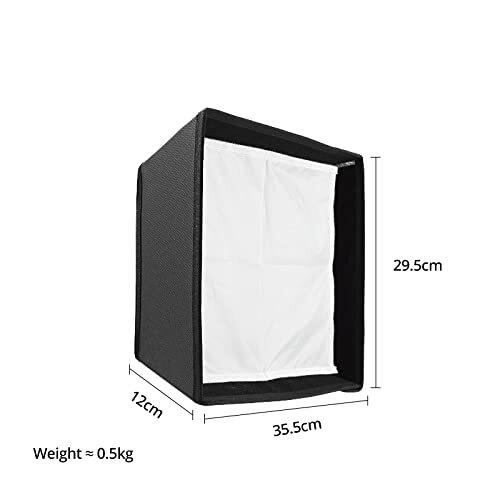 35.5cm x 29.5cm LED Video Light Diffuser Honeycomb Grid Softbox LED Panel Lig...