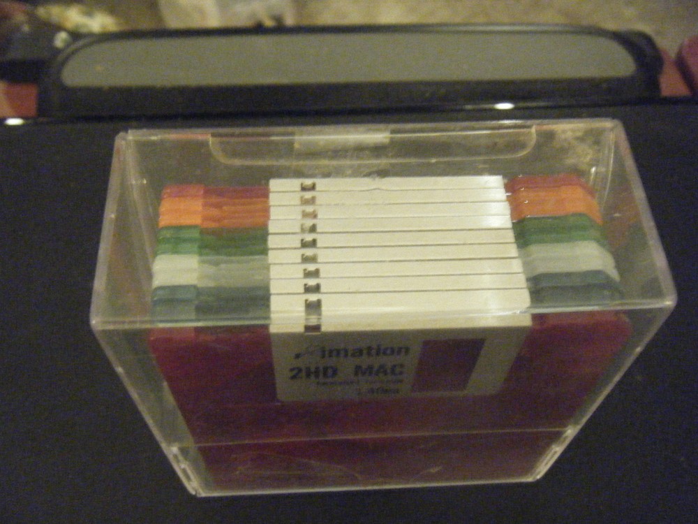 Pack of 10 Imation 2HD Formatted 1.40MB Diskettes for MAC
