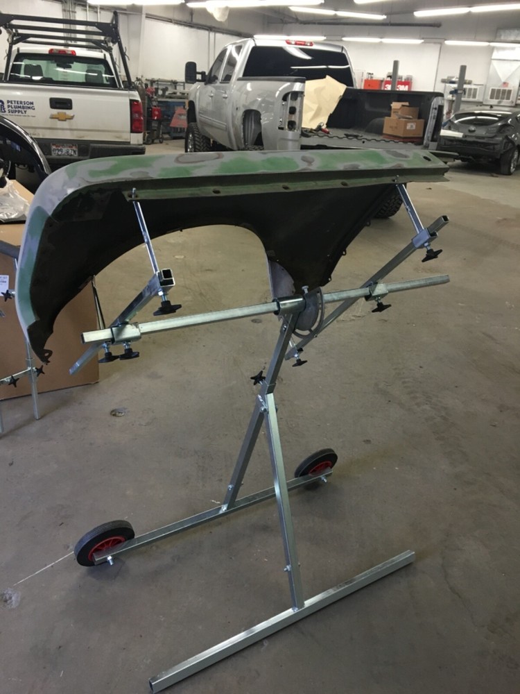 Auto Body Panel Stand, Panel Paint Stand. Made in England.