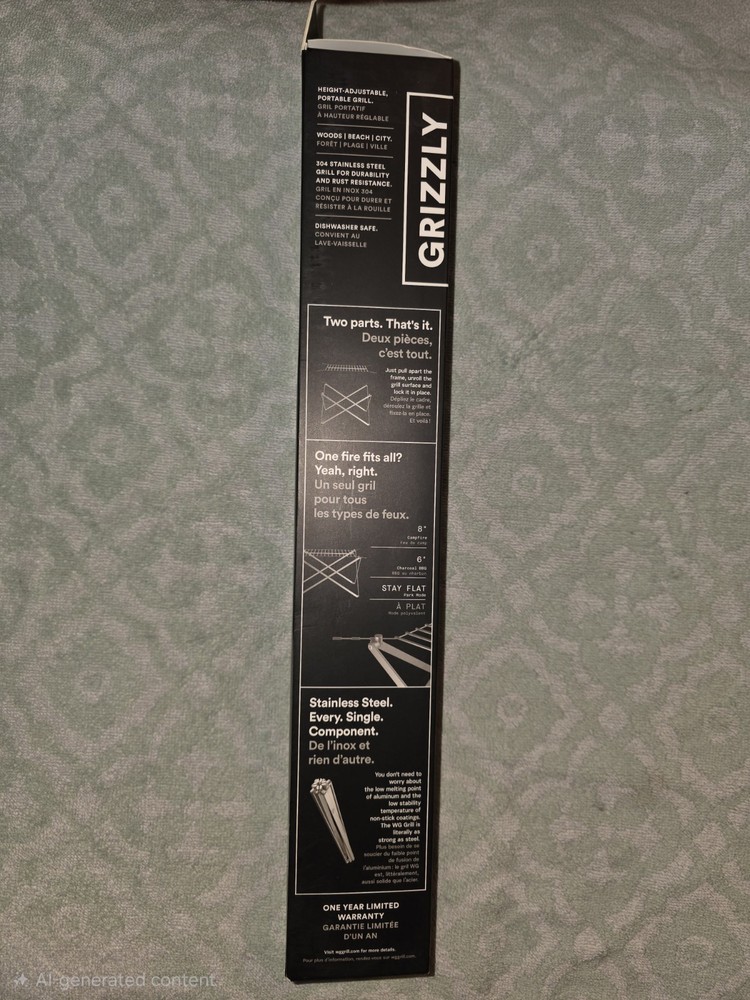 Wolf Grizzly Grill Kit 5 Pieces