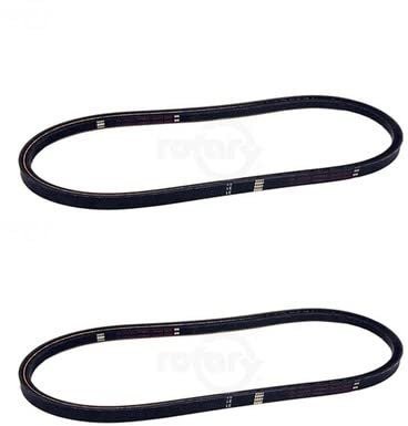 2 Pack Belt Blade 5/8' X 146" Fits Exmark