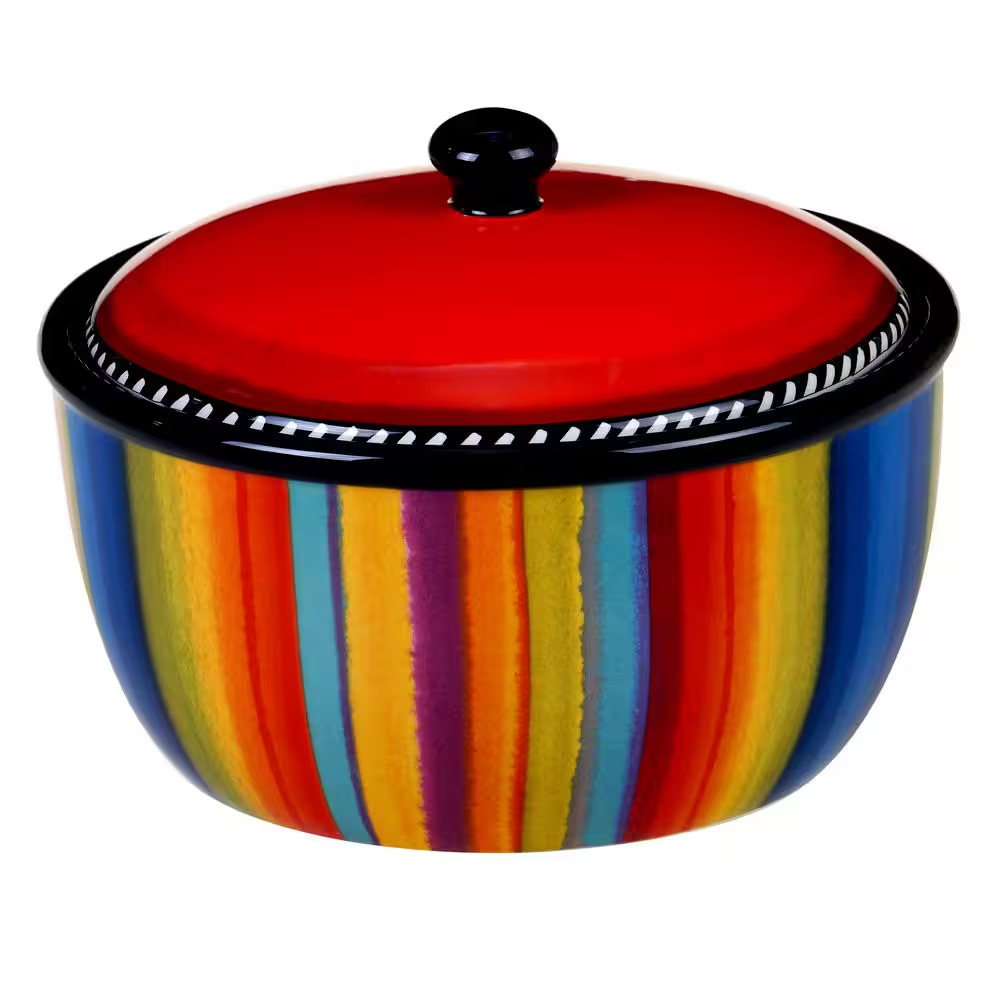 Sierra 8.25 In. Multicolored Bean Pot