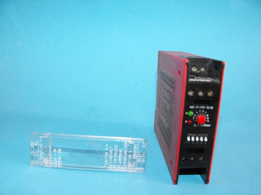 ACS Contsys MZA SEC.Multi Function Time Relay 0.1s -250sec.USED