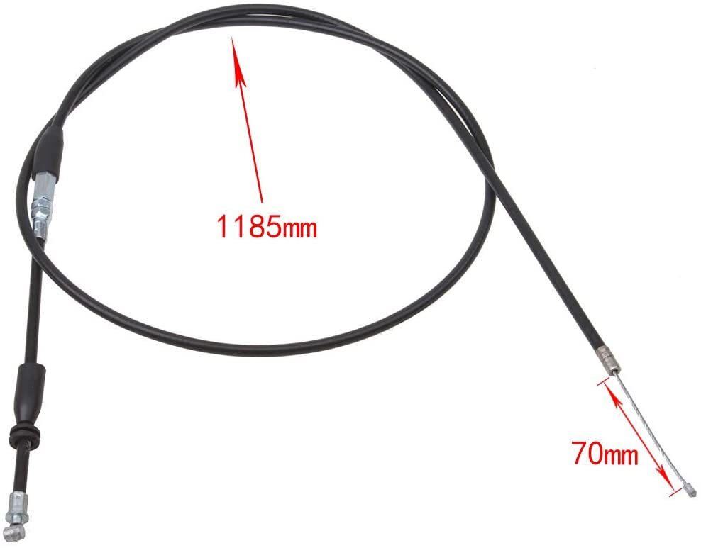 46.5" MID SIZE OR FULL SIZE ATV THROTTLE CABLE 110CC 150CC 200CC 250CC QUAD